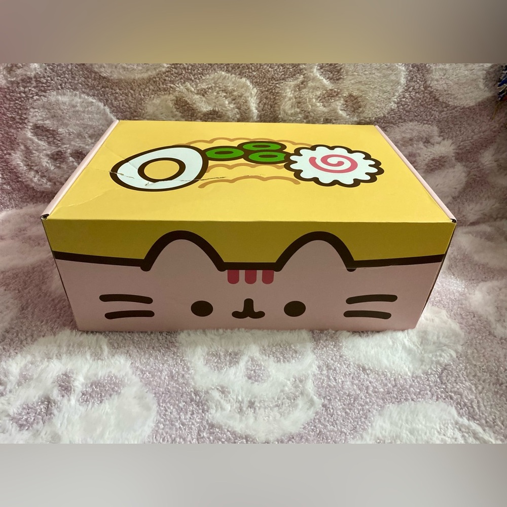 Pusheen Box Bento Box Ramen/Sushi xs long sleeve shirt & tote bag - Picture 10 of 11
